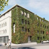 Pflanzengerüst statt Klimaanlage: AK soll bald richtig grün werden. »A8