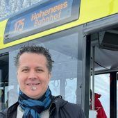 Statt Kurzstrecken mit Auto nun Zug und Bus