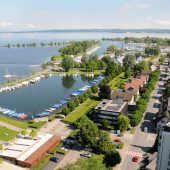 Hard soll mit Seewasser heizen und kühlen