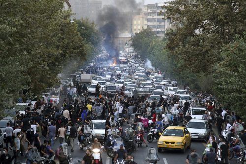 Im Iran wird seit Monaten gegen das Regime protestiert. AP