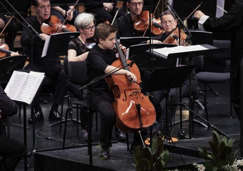 Julius Mayer gewann 2022 den ersten Platz beim Bundeswettbewerb Prima la Musica.
