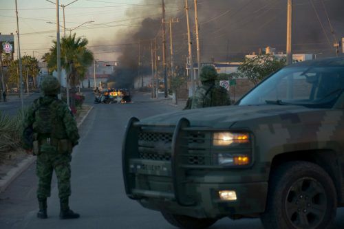 Kämpfe in Culiacán nach der Festnahme eines Sohnes von „El Chapo“.  AFP