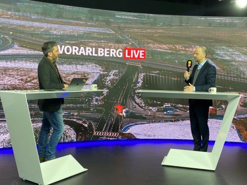 Landesrat Marco Tittler kritisiert im Vorarlberg LIVE-Interview das Vorgehen des Klimaschutzministeriums heftig. VN/PEM