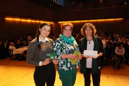 Lisa Türtscher, Eva Wiesflecker und Elke Baumgartner.