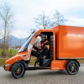 Jetzt kommen die Pakete emissionsfrei bis zur Haustür