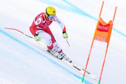 Nina Ortlieb war nicht zufrieden mit ihrer Fahrt in Cortina. gepa