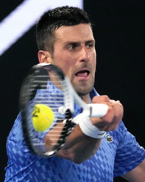 Novak Djokovic trifft in seinem 33. Grand-Slam-Finale auf den Griechen Stefanos Tsitsipas. AFP