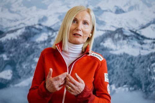 ÖSV-Präsidentin Roswitha Stadlober nimmt das Trainerteam in die Pflicht. gepa
