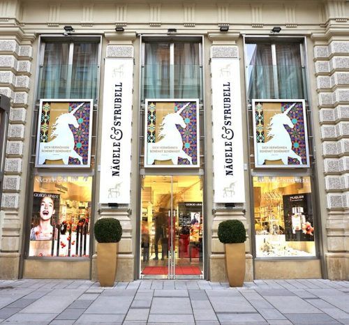 Stammhaus von Nägele & Strubell in Wiens Nobelmeile „Am Graben“.  FA