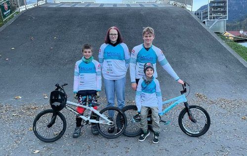 Tolle Saison für Mario Jantsch, Michelle u. Raphael Nachbaur, Matthias Jantsch. ÖAMTC BMX-Club Sparkasse Bludenz (2)