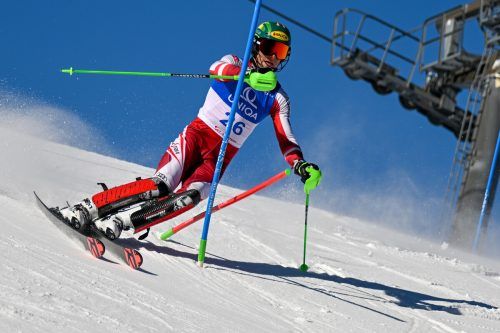 Valentin Lotter fuhr im Slalom die zwölfte Laufzeit. Gepa