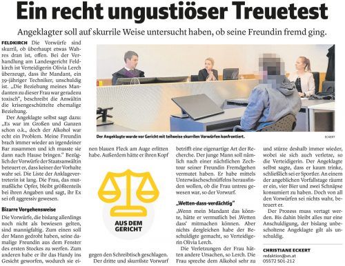VN-Bericht vom 13. Jänner 2023.