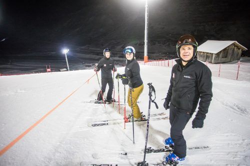 Vor dem Start hatte VN-Team-Mitglied Clemens Ender noch gut lachen.