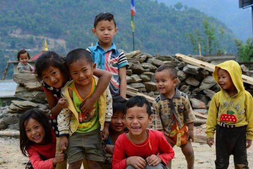 Wolfgang Bartl hilft Kindern in Nepal. Bartl