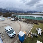Baubeginn für Hangar in der Walgaukaserne