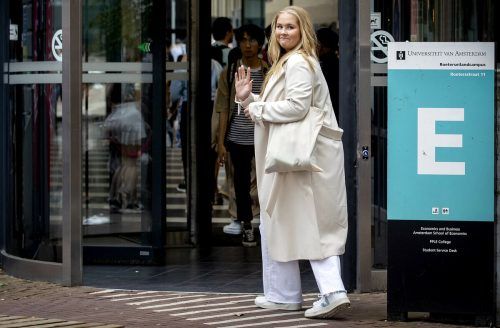 Amalia hat letztes Jahr ihr Studium in Amsterdam begonnen.  afp