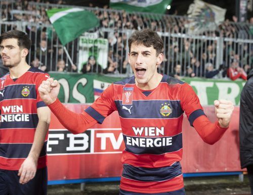 Ante Bajic fixierte mit einem Doppelpack den Einzug ins Cup-Halbfinale. ???
