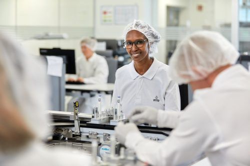 Arbeiten bei Vetter Pharma ist familien- und arbeitnehmerfreundlich. F A/Leicht