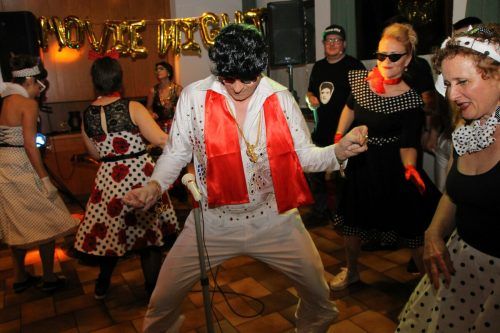 Auch der King of Rock´n´roll gab sich die Ehre.