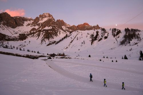Auch in der Dolomitenregion liegt nur wenig Schnee.  afp