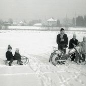 Zum Eisschauen an den See
