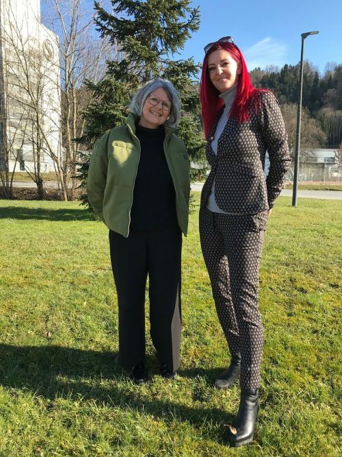 Bea Madlener-Tonetti (l.) mit Nachfolgerin Manuela Lang. vn/mohr