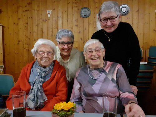 Beim Clubnachmittag des PVÖ Bürs wurde gefeiert. pv bürs