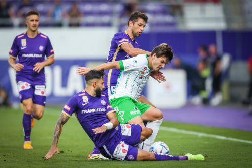 Beim Hinspiel im Herbst konnte die Austria den Wienern in der Generali Arena ein 2:2-Remis abknöpfen. Morgen soll Stefano Surdanovic sein Team in der Offensive antreiben. Gepa (2)