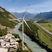 Schweizer Windkraftpläne in Sichtweite
