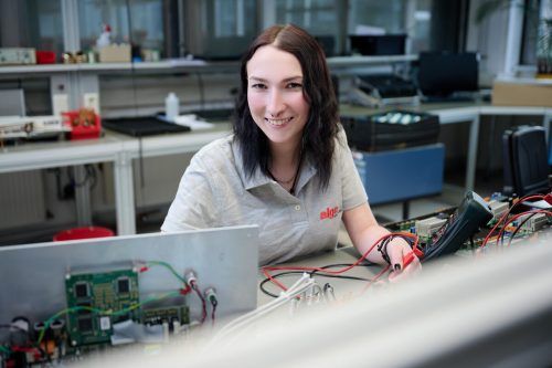 Chiara Zortea wurde bestärkt, eine Lehre als Elektronikerin zu beginnen. 