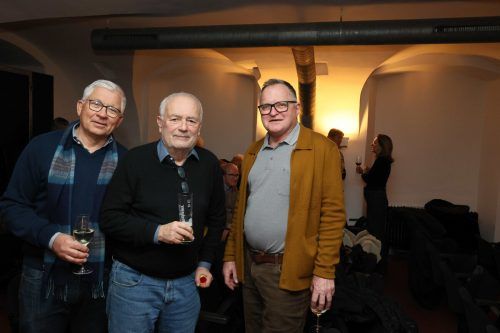 Daniel Wiesner, Wolfgang Burtscher und Ulrich Herburger.