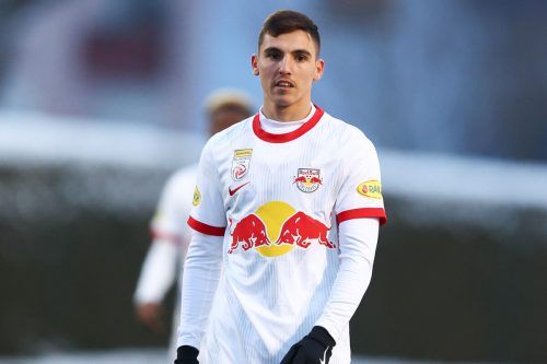 Der 18-jährige Oscar Gloukh ist der nächste Jungstar von Serienmeister RB Salzburg. gepa