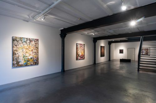 Der Blick ins Kosmos-Atelier. Ein Besuch zur genaueren Betrachtung der Fotografien lohnt sich. Frederick Vidal