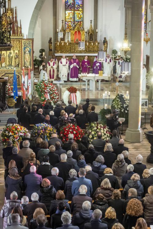 Der Dom in Feldkirch bildete den würdigen Rahmen für die Verabschiedung.