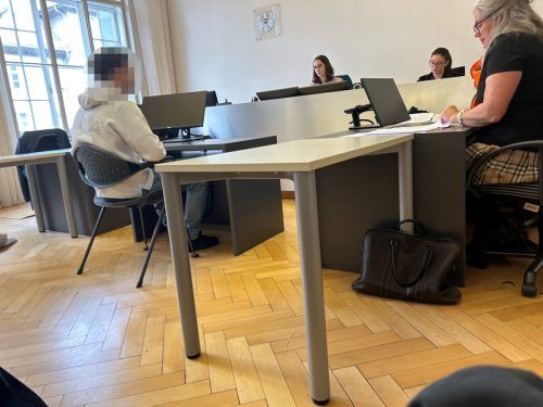 Der Erstangeklagte wich auch vor Gericht nicht von seiner ursprünglichen Falschaussage ab.  VN/GS