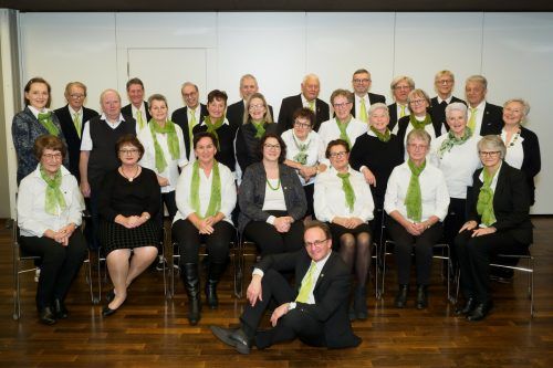 Der Gesangverein Harmonie hielt Rückschau.  Armin Loacker