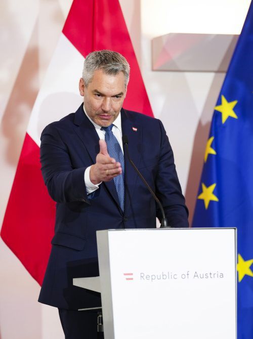 Der Kanzler will nach der Pandemie die Hand ausstrecken. APA/Manhart