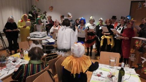 Der Kirchenchor Altach feierte auf bunte Weise sein beeindruckendes Jubiläum.  Kirchenchor