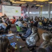 Kompetenzfrühstück im neuen Multimedia Raum