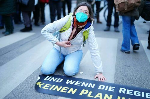 Die Aktion war der Auftakt einer zweiwöchigen Blockade-Welle.  apa, Manhart