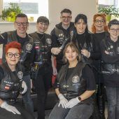 Friseurengel im Einsatz