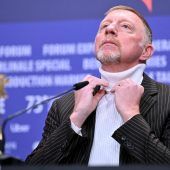 Boris Becker im Blitzlichtgewitter der Berlinale