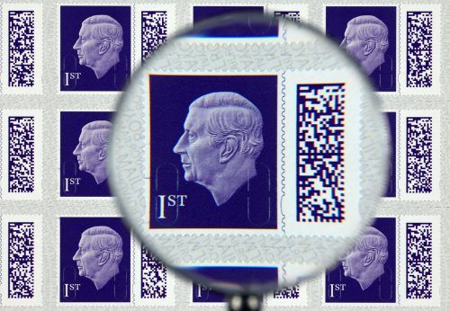 Die Briefmarken sollen ab 4. April in den Verkauf gehen.  AFP
