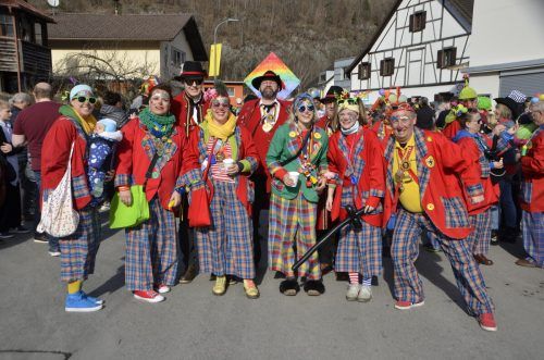 Die Funkenzunft Bings-Stallehr-Radin.  