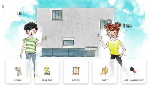 Die Geschwister Berta und Bert führen die jungen Besucher mit Spielen, Rätseln und auf einer virtuellen Entdeckungstour durchs Museum. Vorarlberg Museum