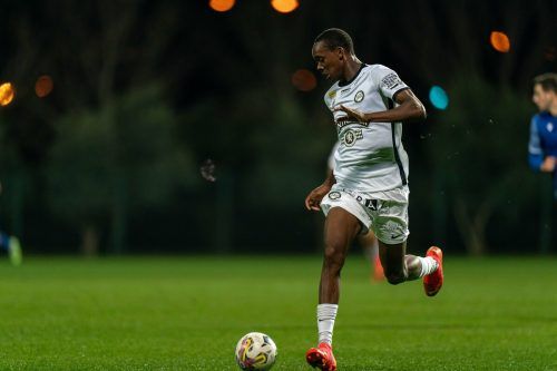 Die Grazer setzen in Salzburg auf Tore von Emmanuel Emegha. gepa