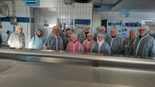 Die Hörbranzer Kneippianer in der Bergsennerei Hinteregg. KAC