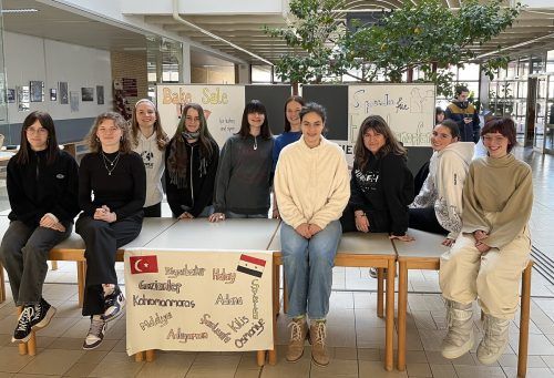 Die HTL-Schülerinnen und -Schüler wollten angesichts der schlimmen Lage in der Türkei und Syrien sofort helfen.  cth (4)