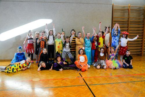 Die Kinder der U8 waren motiviert und freuten sich auf den anschließenden Krapfen.