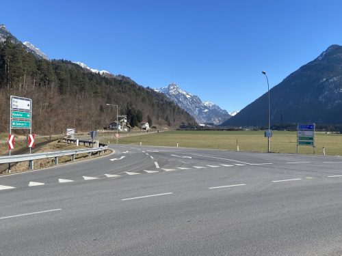 Die L 97 wird am 25. Februar um eine Ampelregelung reicher. VN/RAUch